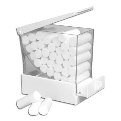 Wattenrolhouder / dispenser – praktische toepassing voor salons