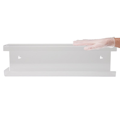 Acrylic Double Glove Dispenser – Two-Slot Glove Holder