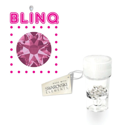 Tooth gems – Wine & Dine L – rose red crystal accents