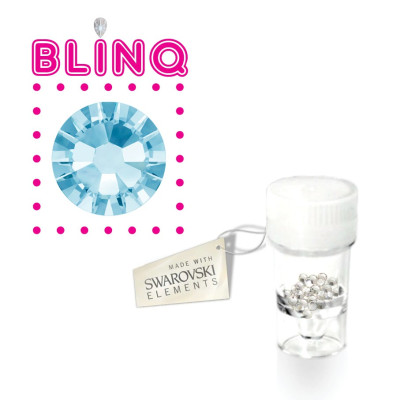 Swarovski Strass Dentaire – Boho Blue – bleu doux – 25 pcs