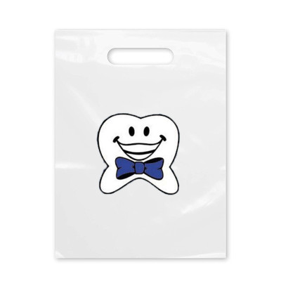 Sacs plastiques dent – lot de 25 sachets promotionnels