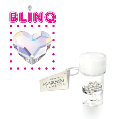 Zahnschmuck Kristalle BLINQ* Herz - 5 stück einkaufen
