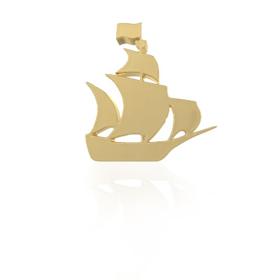 Gold Tooth Gem 18ct – Sailboat – Nautical-Themed Tooth Gem