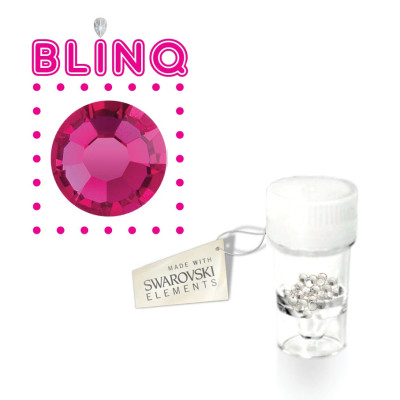 Swarovski tooth gems Rosy Explosy – roze sparkle