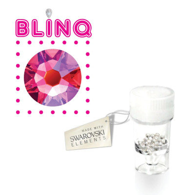 Swarovski tooth gems Luminous Pink – lichte pink tint