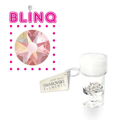 Swarovski tooth gems – Rosy Explosy Aurora – pink aurora