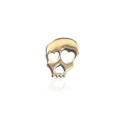 Gold Tooth Gem Skull 18ct – Gothic Dental Accent