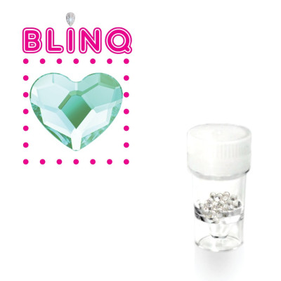 Tooth gems hartje lichtgroen – frisse groene hartjes