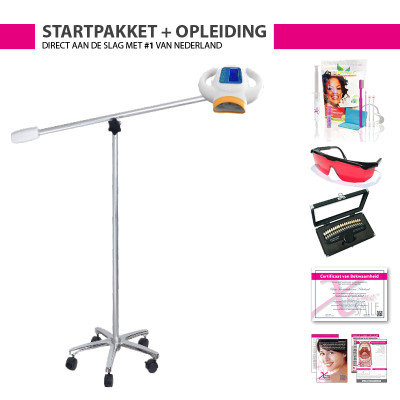 Startpakket Medium + Opleiding tanden bleken