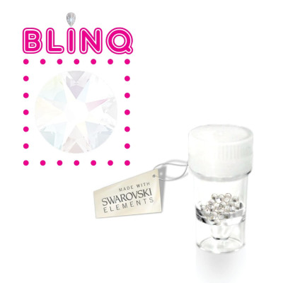 Swarovski tooth gems – Rosy Explosy – pink-purple sparkle