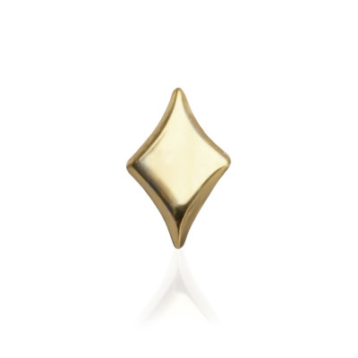 Zahnschmuck Gold 22kt – Diamant Form – Tooth Gem