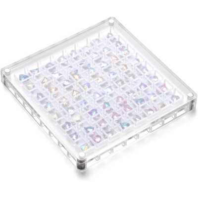 Acrylic Display 36 Slots – Compact Tooth Gem Organizer
