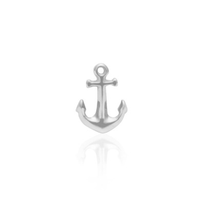 Wit gouden tandsieraad Anker – anchor design tooth gem witgoud
