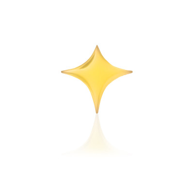 Zahnschmuck Gold 18kt – Twinkle I Funkelstern – Tooth Gem