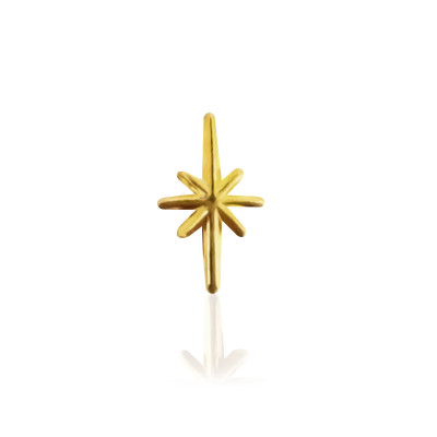 Gouden tandsieraad Twinkle II – 18 kt gold sparkle tooth gem