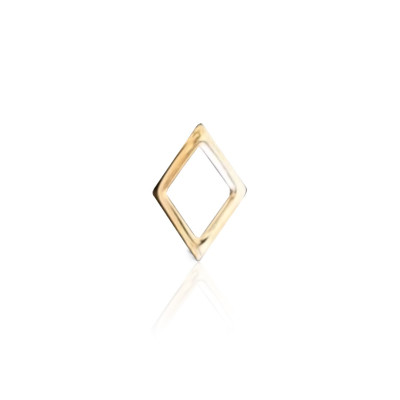 Gold Tooth Gem 18ct – Hollow Diamond – Open Diamond Gem