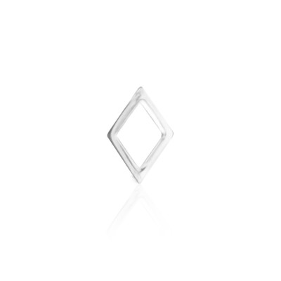 Zahnschmuck Weißgold 18kt – Diamant Kontur – Tooth Gem