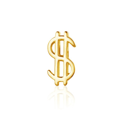 Bijou Dentaire Or 18ct – Symbole Dollar II – Gemme Symbolique