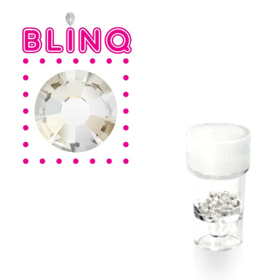 Swarovski tooth gems Clear Silver – zilverheldere shine