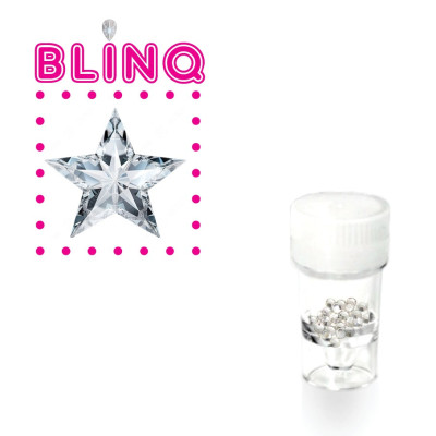 Zirconia Tooth Gem Star Clear for High-Sparkle Accents 1pc