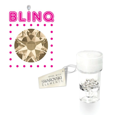 Swarovski Zahnschmuck Kristalle - Light Golden Beam - 25 Zahnbrillianten