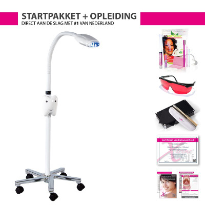 Zahnaufhellung Schulung + Startkit Mini. Ausbilding fúr Kosmetikerin