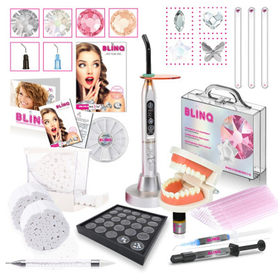 Zahnschmuck Starter-Kit XL- mit kurs / Instruktionsvideo