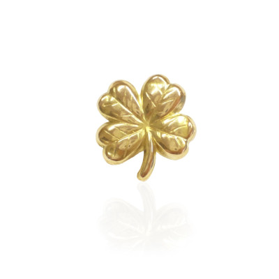Gouden Tooth Gem Klavertje Vier 22 kt – gelukssymbool tooth gem