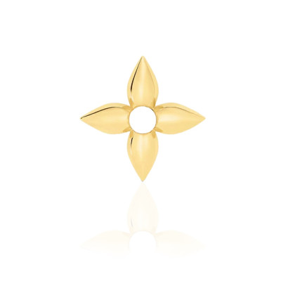 Zahnschmuck Gold 18kt – LV Blume – Tooth Gem