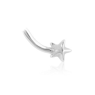 Zahnschmuck Weißgold 18kt – Sternschnuppe – Tooth Gem