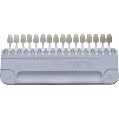 Zahnfarbskala für Zahnaufhellung – 16 Farbtöne (B-Ware / Outlet)