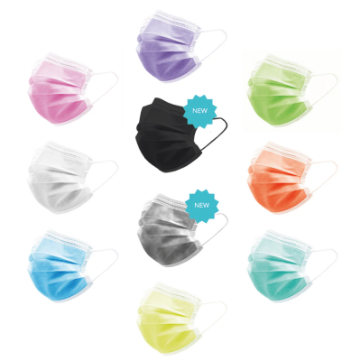 Set de masques assortis – 10 pcs