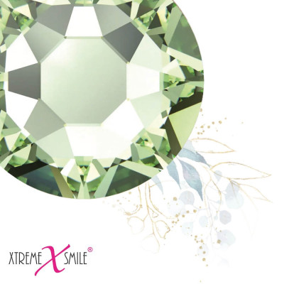 Swarovski Strass Dentaire – Cristaux Bright Chrysolite – 25 pcs