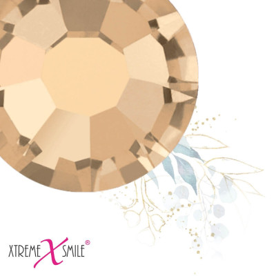 Swarovski Tooth Gems – Honeybee Crystals – 25 pcs