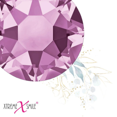 Swarovski Tooth Gems – Purple Krypton Crystals – 25 pcs