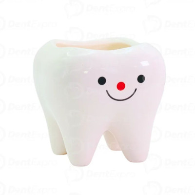 Lachende Kies Potje Keramiek – decoratief smile potje
