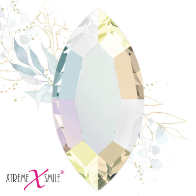 Tandkristallen Cat Eye Aurora – iriserende tooth gems