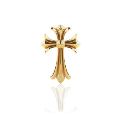 Gold Tooth Gem 18ct – Gothic Cross – Dark-Themed Cross Gem