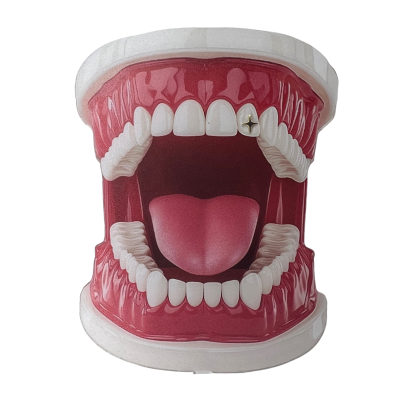 Bijou dentaire en or 18ct étoile scintillante – accent brillant