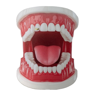 Zahnschmuck F*** Gold/Weißgold – Bold Tooth Gem