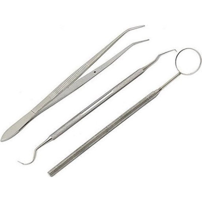 Dental Werkzeugset 3-teilig – professionelles Instrumentenset für Zahnschmuck
