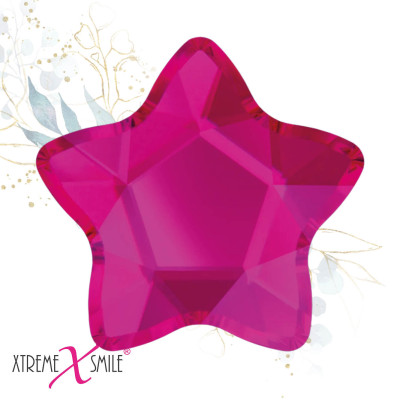 BLINQ Tooth Gems Star Fuchsia for Bold Creative Smile Looks 5pcs