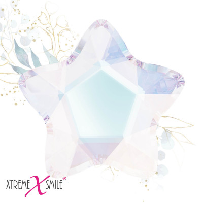 Zahnkristalle Stern Shimmering Moon – schimmernde Tooth Gems – 5 Stück
