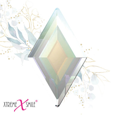 Swarovski Strass Dentaire – Cristaux Losange Aurora – 5 pcs