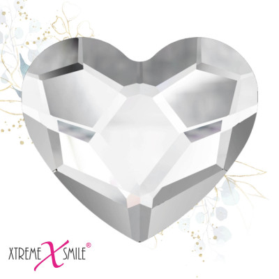 Swarovski tooth gems hartje helder – crystal clear