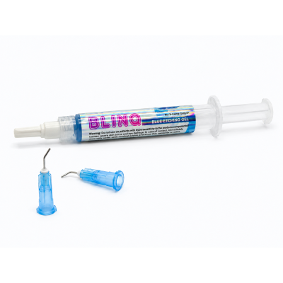 Etch Gel de mordançage bleu Étape 1 pour préparation de strass dentaires