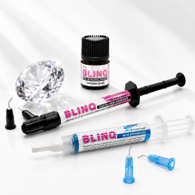 BLINQ Glue – Professional Tooth Gem Adhesive | Step 3