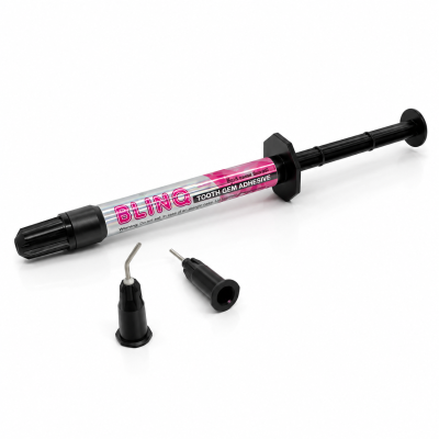 BLINQ Glue – Professional Tooth Gem Adhesive | Step 3