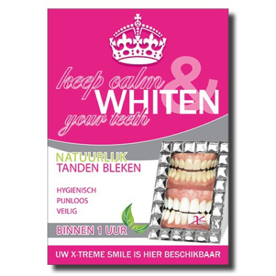 X-treme Smile® A3 Poster – Keep Calm Design