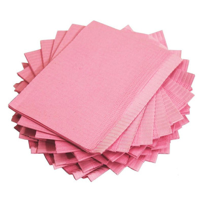 Patiëntenhanddoek roze 50 stuks – voor salon